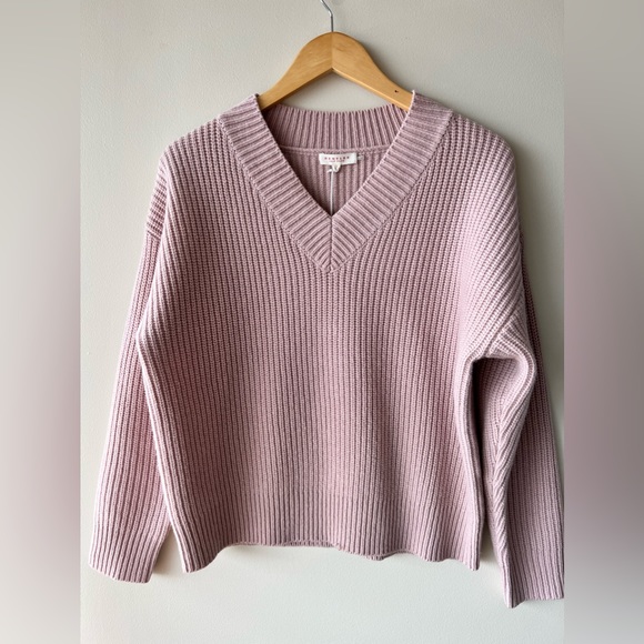 DEMYLEE: Rosita Wool V-Neck Sweater - Picture 1 of 2